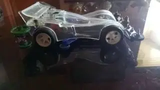 Tamiya super X chassis and tamiya Magnum saber