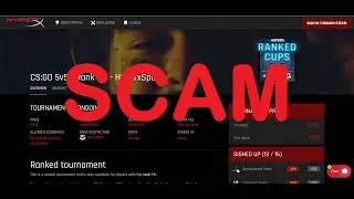 HYPERXSPORT  Tournament SCAM (CSGO)