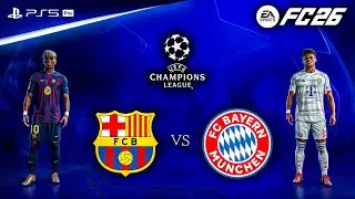 FC 26 - Barcelona vs. Bayern Munich - UEFA Champions League Semi Final | PS5 Pro [4K60]