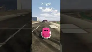Ztype Vs Camaro Vs Tulip #shorts #gta5