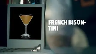 FRENCH BISON-TINI DRINK RECIPE - HOW TO MIX