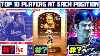 I ranked the TOP 10 PLAYERS at EACH POSITION in MLB The Show 24