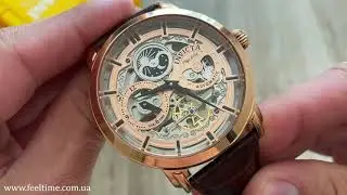Массивный Скелетон Invicta 32299 Object of Art Vintage