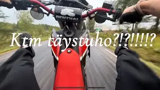 Aprilia sx 125 keulaa, ktm t&auml;ystuho (kes&auml;n peppuilut)