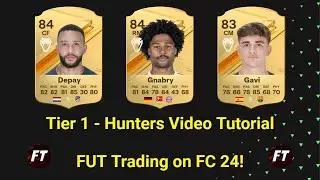 HOW TO CHEMISTRY STYLE TRADE WITH HUNTERS ON FC 24 USING FUT TRADING!