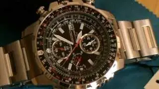 SEIKO CHRONOGRAPH 100 M PILOT CAL  7T62
