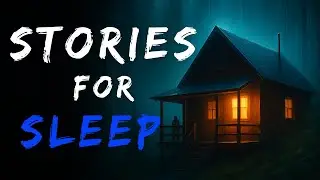 True Scary Stories with Rain Sounds | Relax & Drift Into Sleep Fast | Vol.1 | Black Screen