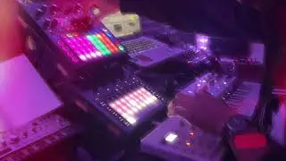 Chill Downtempo Visual Jam Model Cycles||Circuit Rhythm/Mono Station&Microfreak