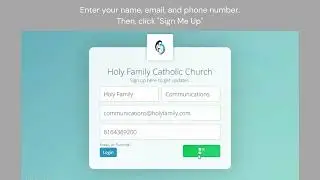 Flocknote Sign ups Tutorial Video