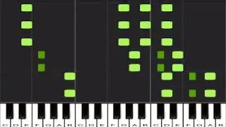 Bizarre Inc - Playing With Knives piano tutorial & MIDI