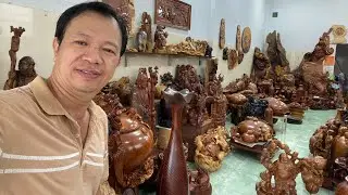 Sản phẩm gỗ mỹ nghệ Nu Hương, Cẩm, Mun sừng, Trắc đỏ đen.... 26-12-2025