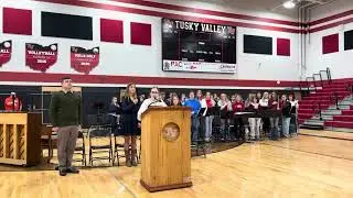 National Anthem - Tusky Valley Veterans Day Program 