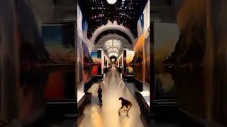 Masterpieces in Motion: A 57-Second Infinite Zoom Through the Evolution of Art Movements 🎨🖼️✨