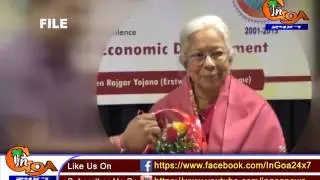 Former Goa CM Shashikala Kakodkar No More
