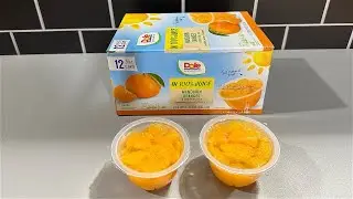 Dole Mandarin Orange Cups in 100% Juice - 12 pack