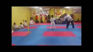 Belt test breaking board 🦶🏽💥🥋