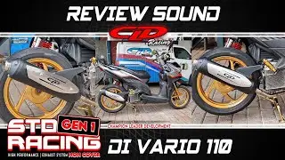 Review Suara Knalpot CLD Type Standar Racing Gen 1 di Honda Vario 110 CBS