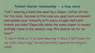 Patient Doctor - a true story