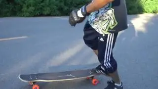 In China longboarding jongbin jo