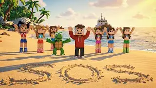 Anime Minecraft:  JJ & K-Pop Girl Group Lost in the Wild - Minecraft Animation JJ & Mikey