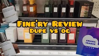 New fine'ry fragrance review from Target!! Dupe vs Original
