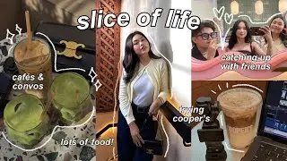 slice of life 🪷 walking around makati, lots of food, family & friends moments