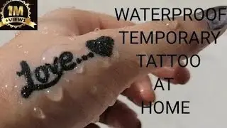 How to make pen tattoos||Black Shades Tattoos Technique #tattoo #pentattoo #temporarytattoo 