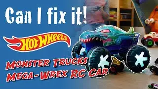 Hot Wheels Monster Trucks Mega-Wrex RC Car | Can I Fix It?