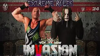 WWE 2k24 | Rob Van Dam VS. Jeff Hardy | EXTREME Rules Match HIGHLIGHTS  #wwe #wwe2k24 #ps5 #gaming