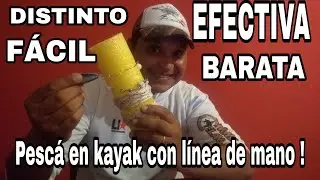 LINEA DE MANO PARA KAYAK - Pesca en el mar