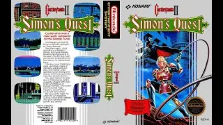 Castlevania II English Re-translation (+Map) NES Hardware Livestream