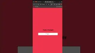 Page color changer React Beginner project  #props #usestate #arrays #javascript #components #coding