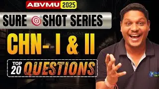 ABVMU NURSING : Child Health Nursing Top 20 Questions 🔥 | ABVMU 2025 Exam | ABVMU B.Sc Nursing 2025