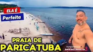 Descobri um Paraíso Pertinho de Manaus! Praia de Paricatuba – Um Lugar Incrível!