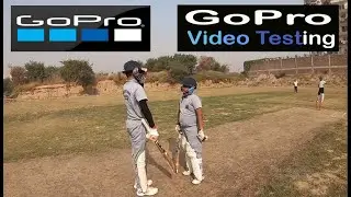 Hero GoPro POV Video Testing [ Cricket Match with Hero GoPro ]