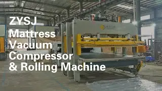 ZYSJ Mattress Vacuum Compressor & Rolling Machine