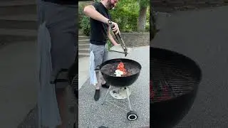 Fire Roasted Salsa #grilling #grill #cooking #fire #smoke #salsa
