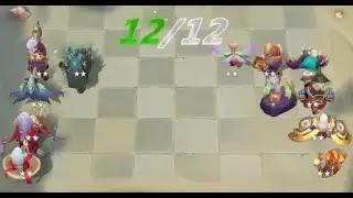 Auto Chess | 10 units won't do | 6 mage, 6 knight