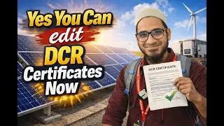 How To Edit DCR Certificate | #DCRCERTIFICATE