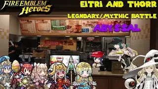 [FEH] The Gang Goes To Wendy's For A Frosty, But Thorr & Eitri Are There. (L&M Battle) (Abyssal)