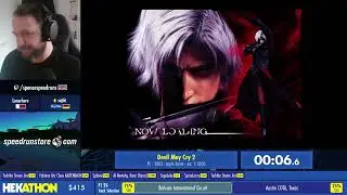Devil May Cry 2 Speedrun - Live from HEKATHON ESA - 1:03:07 RTA
