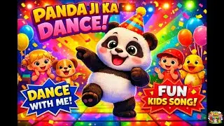 Panda Ji Dance 🐼 | Funny Kids Song | Baby Nursery Rhymes 2026