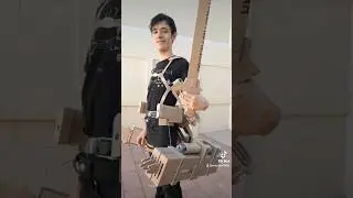 ODM Gear de cart&oacute;n reciclado, equipo anti-titanes #propmaker  #shingekinokyojin #attackontitan