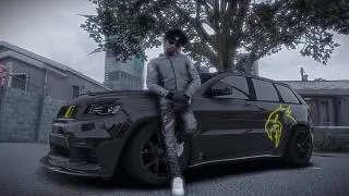 SPINING MY OPPS HOOD IN A TRACKHAWK IN GTA 5 RP !