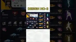 FREE FIRE TOP-3 PROFILE DESIGN✅ #shorts #freefire #profile #video #new