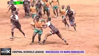 Makerere College (U20) vs Namilyango (U20) 🏉 | Central Schools Rugby League Semi Final Highlights!