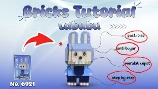EASY BUILDING NANO BLOCKS MINI LEGO BRICKS MINI MODEL LABUBU SERIES NO. 6921