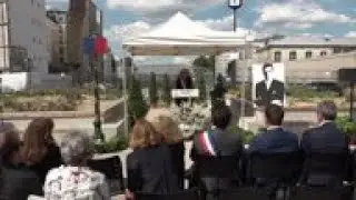 Paris square named after Polish resistance hero