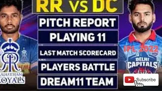 DC vs RR Dream11 Prediction, Fantasy Cricket Tips, Dream11 Team#SHORTS