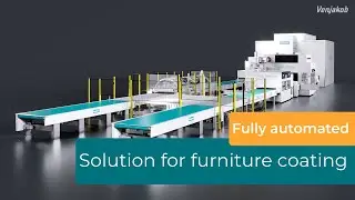 VEN SPRAY PERFECT - Fully automated finishing system for furniture production
